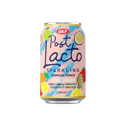 OKF Post Lacto Zero Sugar Sparkling (Tropical Punch) 350ml