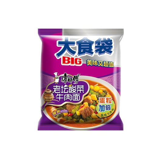 Master Kong Instant Noodles (Pickled Cabbage & Beef) 162g