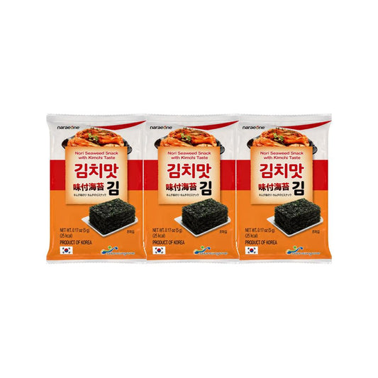 Haelove Seaweed Snack (Kimchi) 3x4.5g