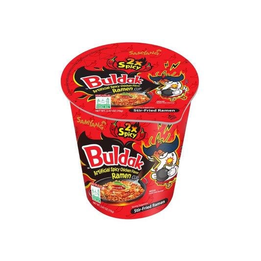 Samyang Buldak 2x Spicy Hot Chicken Cup Ramen 70g