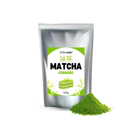 Pure Matcha Powder (Classic Grade, Silver Pack) 500g