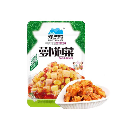 Chunyu Palace Spicy Radish Kimchi 100g