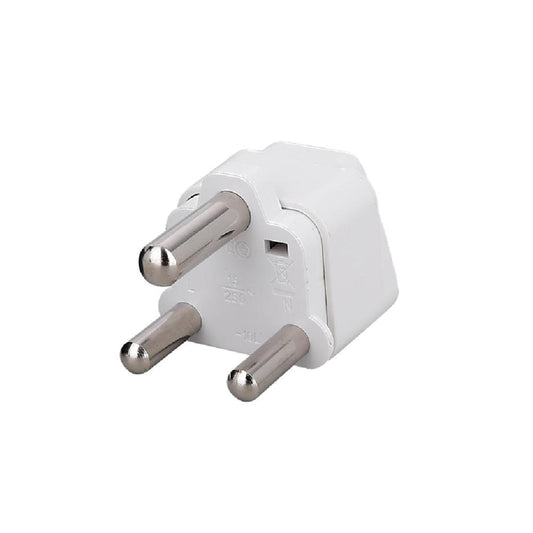 Overseas to South Africa Type M Plug Adapter (White)