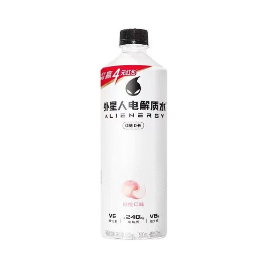 Alienergy Sugar-Free Electrolyte Water (White Peach) 600ml