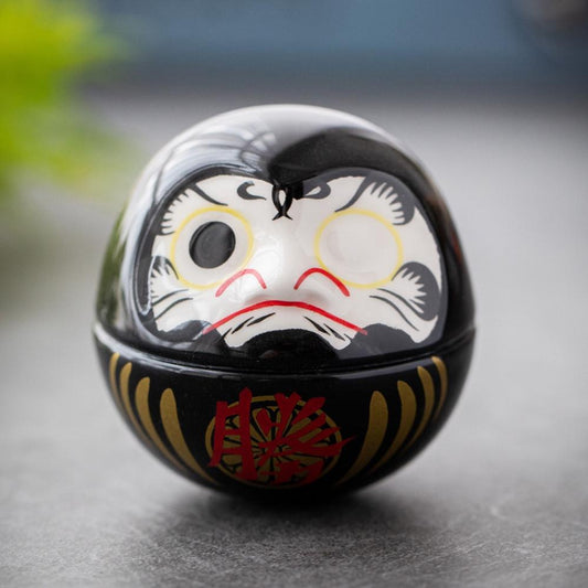 Ceramic Daruma Doll Ornament 6cm - Style 06