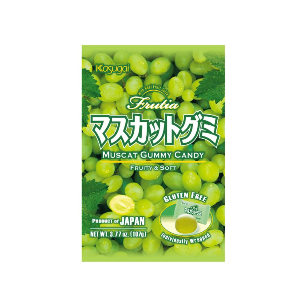 Kasugai Frutia Gummy (Muscat) 107g