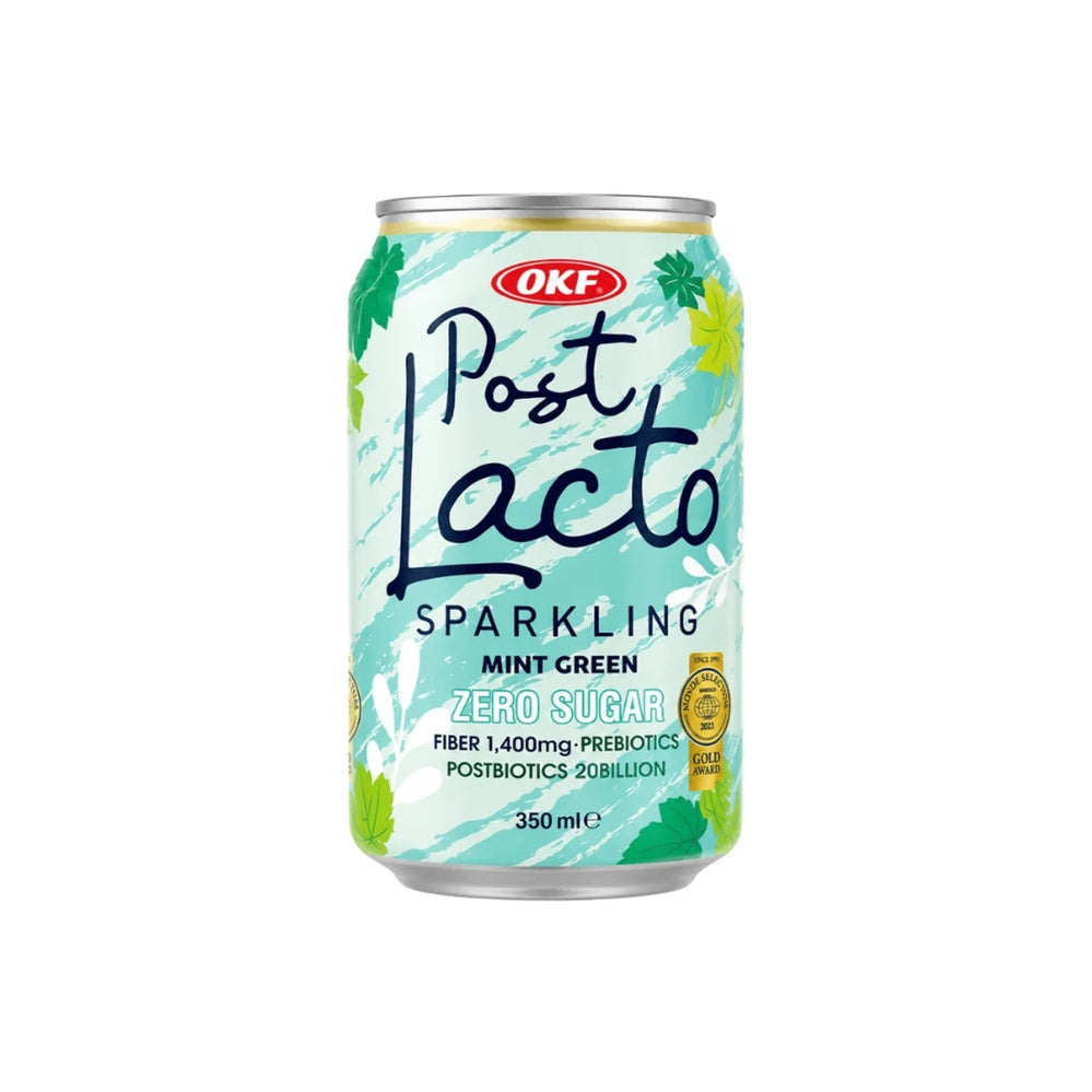OKF Post Lacto Zero Sugar Sparkling (Mint Green) 350ml