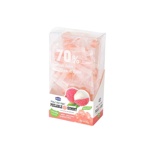 ATE Layered Fruit Gummy (Lychee) 100g