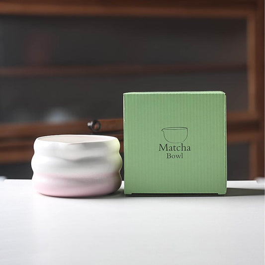 Porcelain Matcha Tea Bowl - Style 10