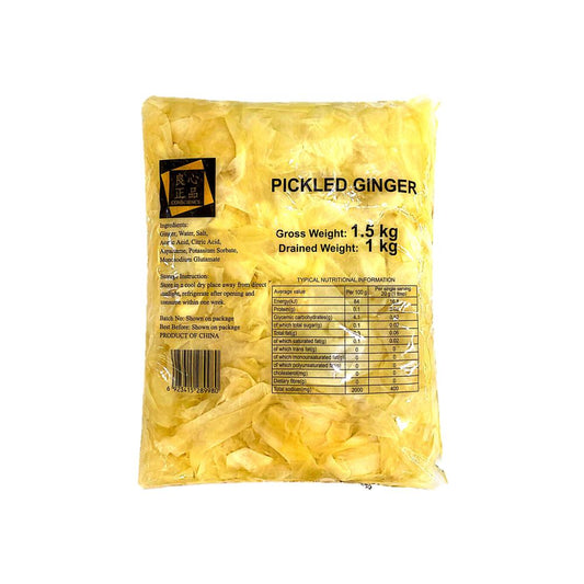 Conscience Pickled Ginger (White) 1.5kg