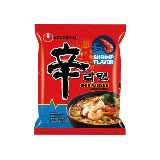 Nongshim Shin Ramyun Noodle Soup (Shrimp) 120g