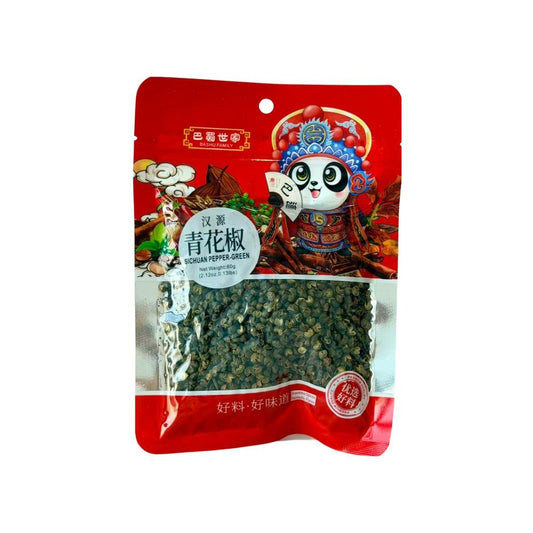Bashu Family Sichuan Pepper (Green) 60g