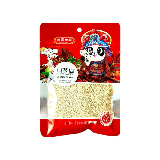 Bashu Family White Sesame Seeds 120g