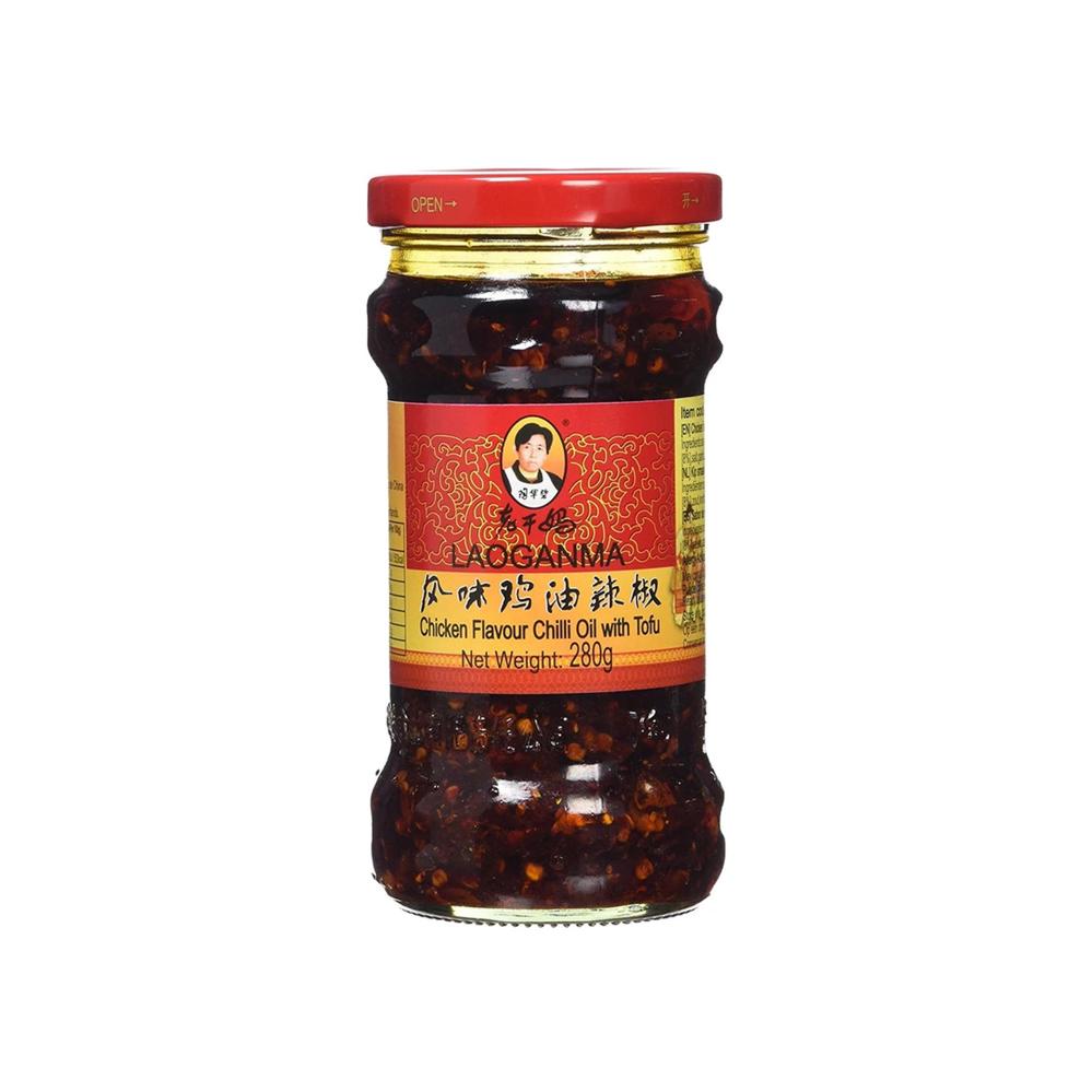 Lao Gan Ma Chilli Sauce with Chicken (aka Chicken Flavour Chilli Oil ...