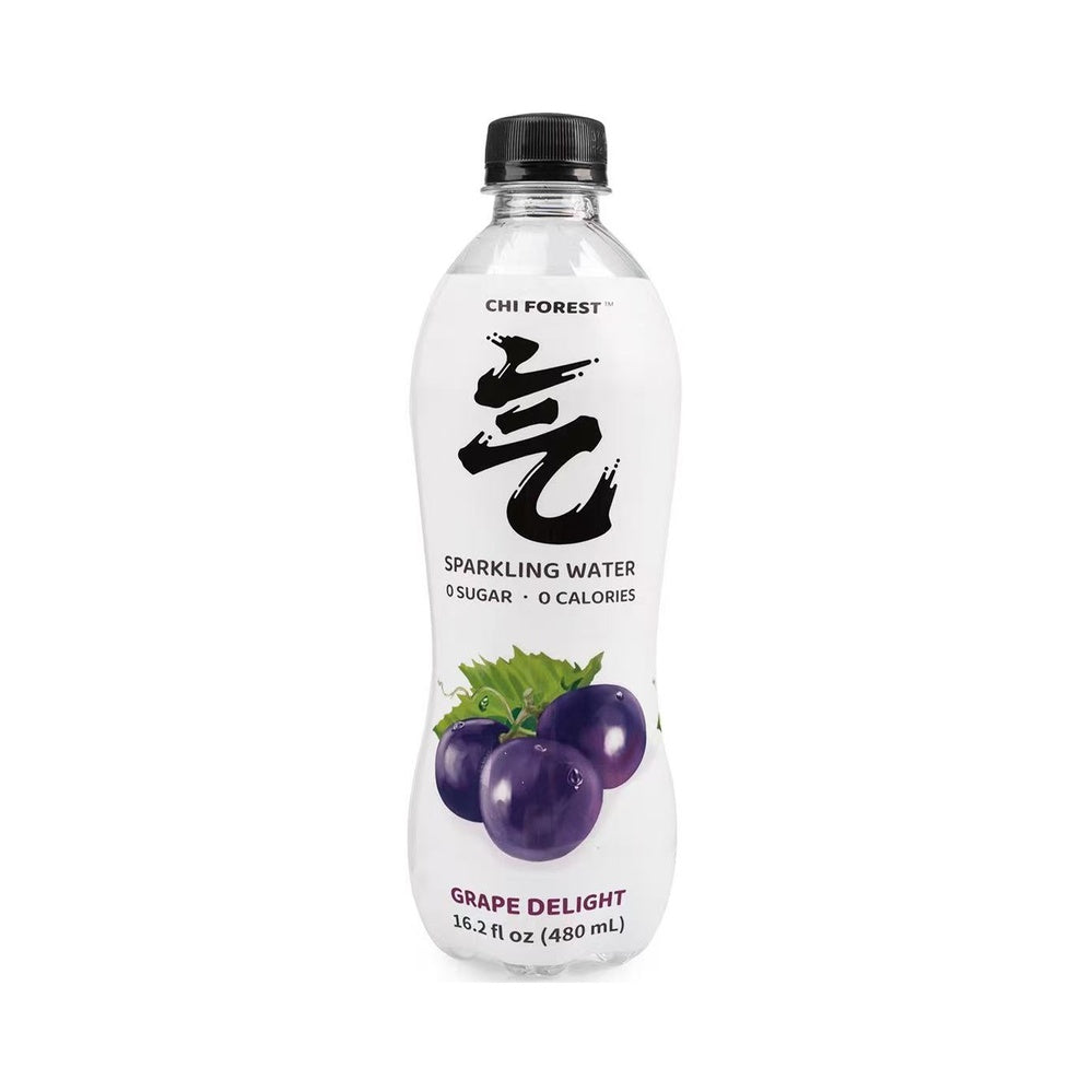 Chi Forest Sugar-Free Sparkling Water (Grape Delight) 480ml