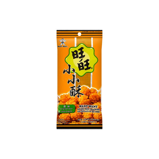 Want Want Rice Pop Mini Crackers (Original) 60g