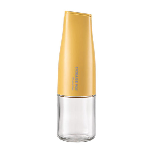 Automatic Gravity-Flip Oil Bottle 500ml - Yellow