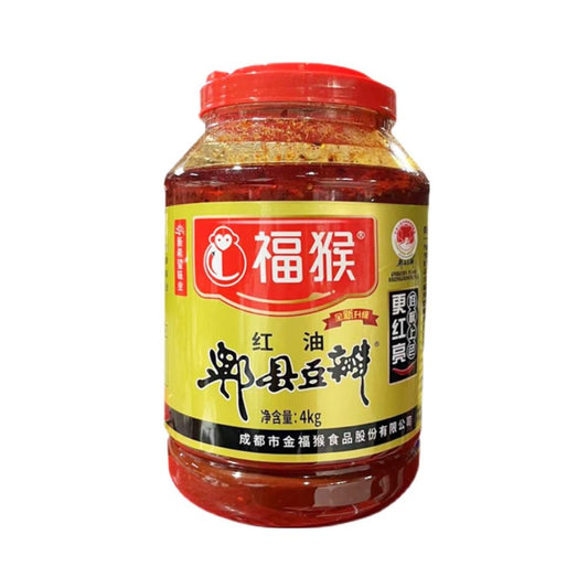 Fuhou Pixian Red Oil Doubanjiang 4kg