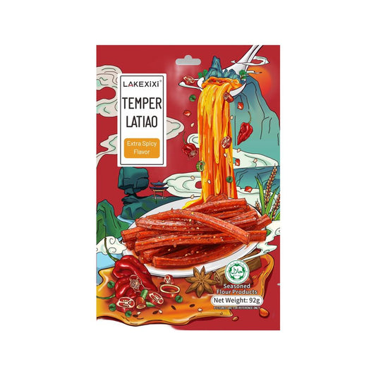 Lakexixi Latiao (Strip, Extra Spicy) 92g