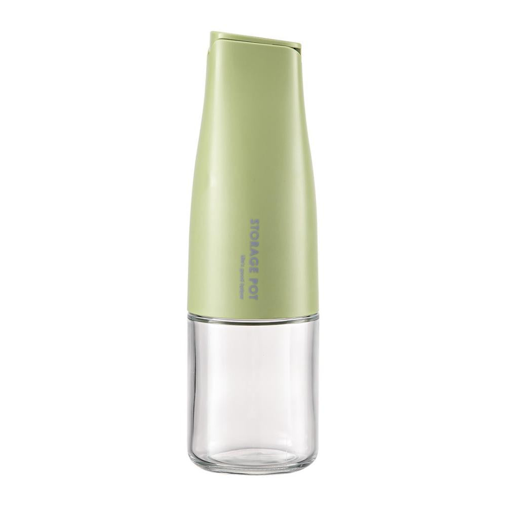 Automatic Gravity-Flip Oil Bottle 500ml - Green