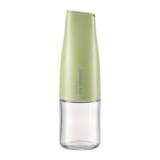 Automatic Gravity-Flip Oil Bottle 500ml - Green