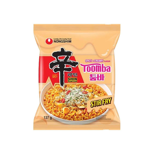 Nongshim Shin Ramyun Stir Fry Toomba (Spicy & Creamy) 137g