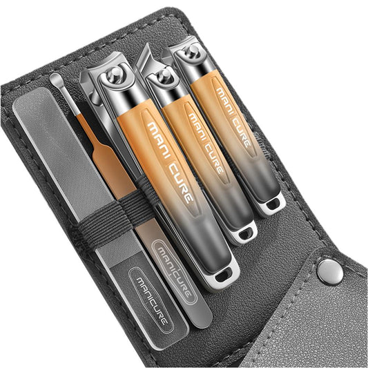 Stainless Steel Nail Clipper 5-Piece Set