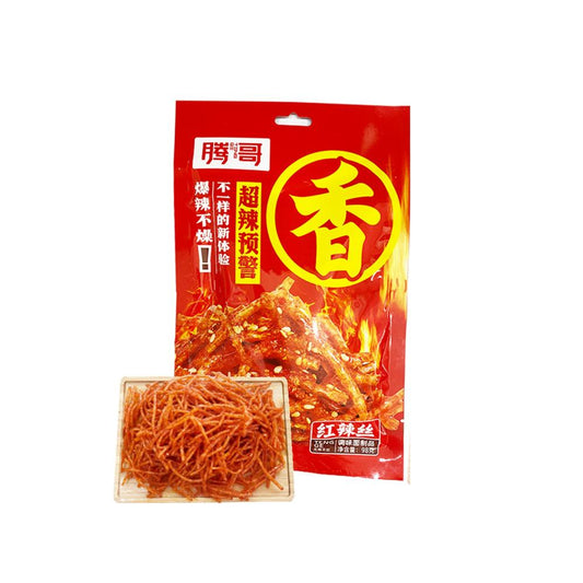 Teng Ge Extra Spicy Latiao (Shred) 98g