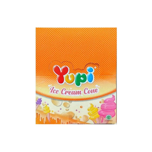 Yupi Gummy Candies (Ice Cream Cone) 24 pcs