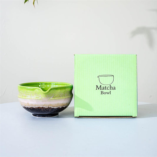 Porcelain Matcha Tea Bowl - Style 13