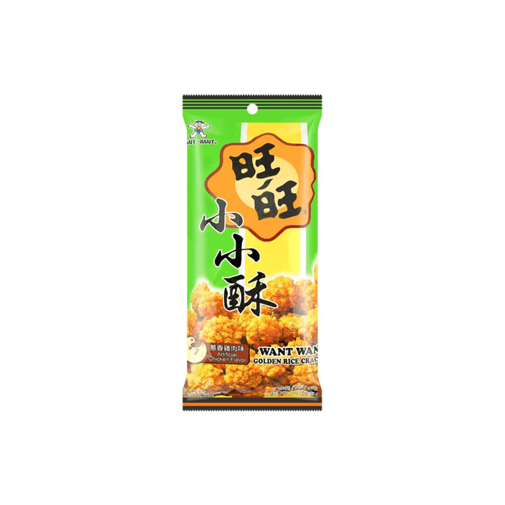 Want Want Rice Pop Mini Crackers (Onion & Chicken) 60g