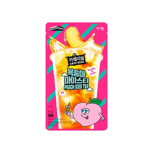 Roastique Cafe Real (Peach Iced Tea) 230ml
