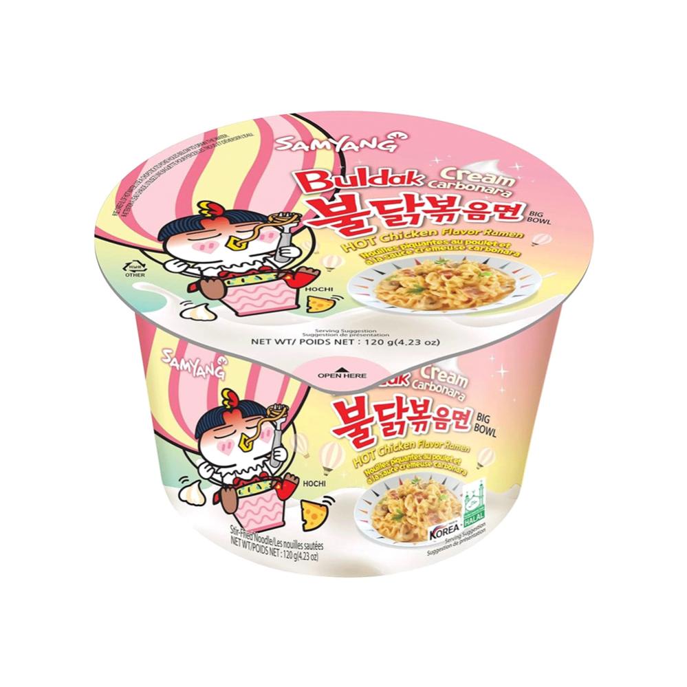 Samyang Buldak Hot Chicken Bowl Ramen (Cream Carbonara) 120g