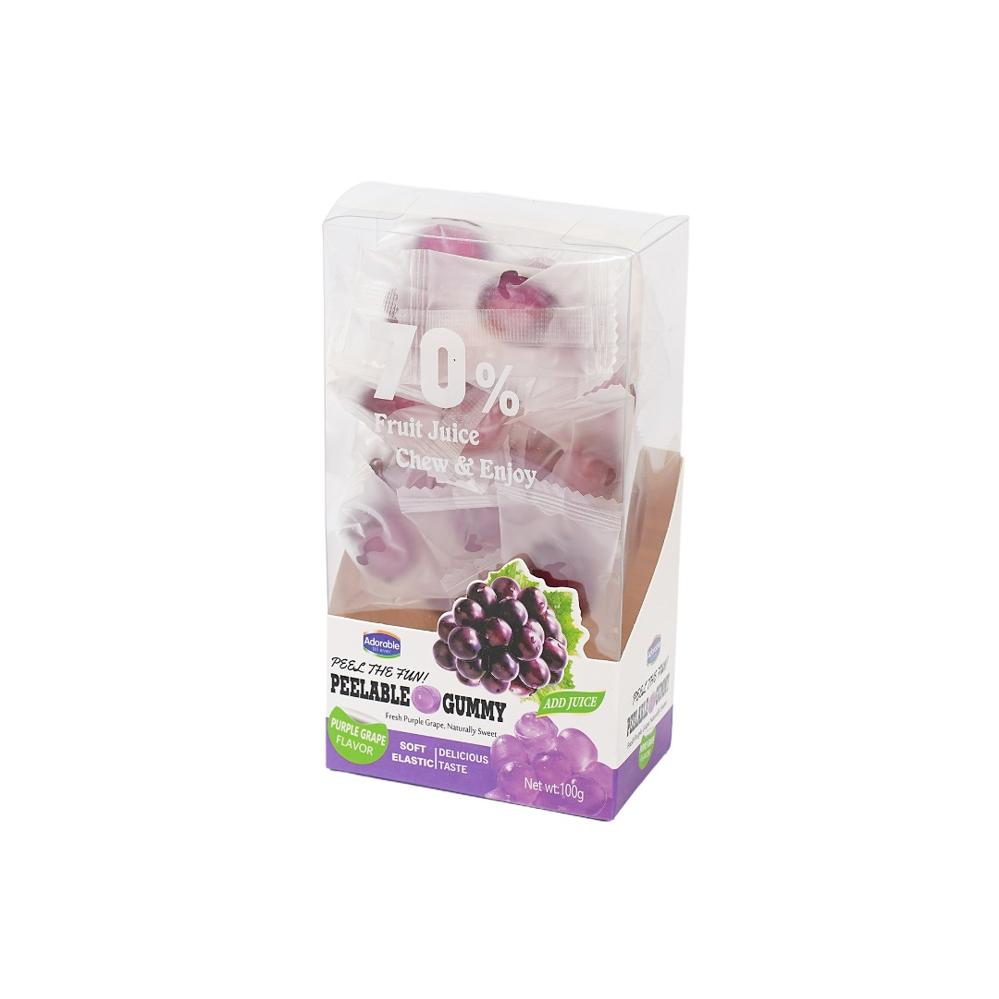 ATE Layered Fruit Gummy (Purple Grape) 100g