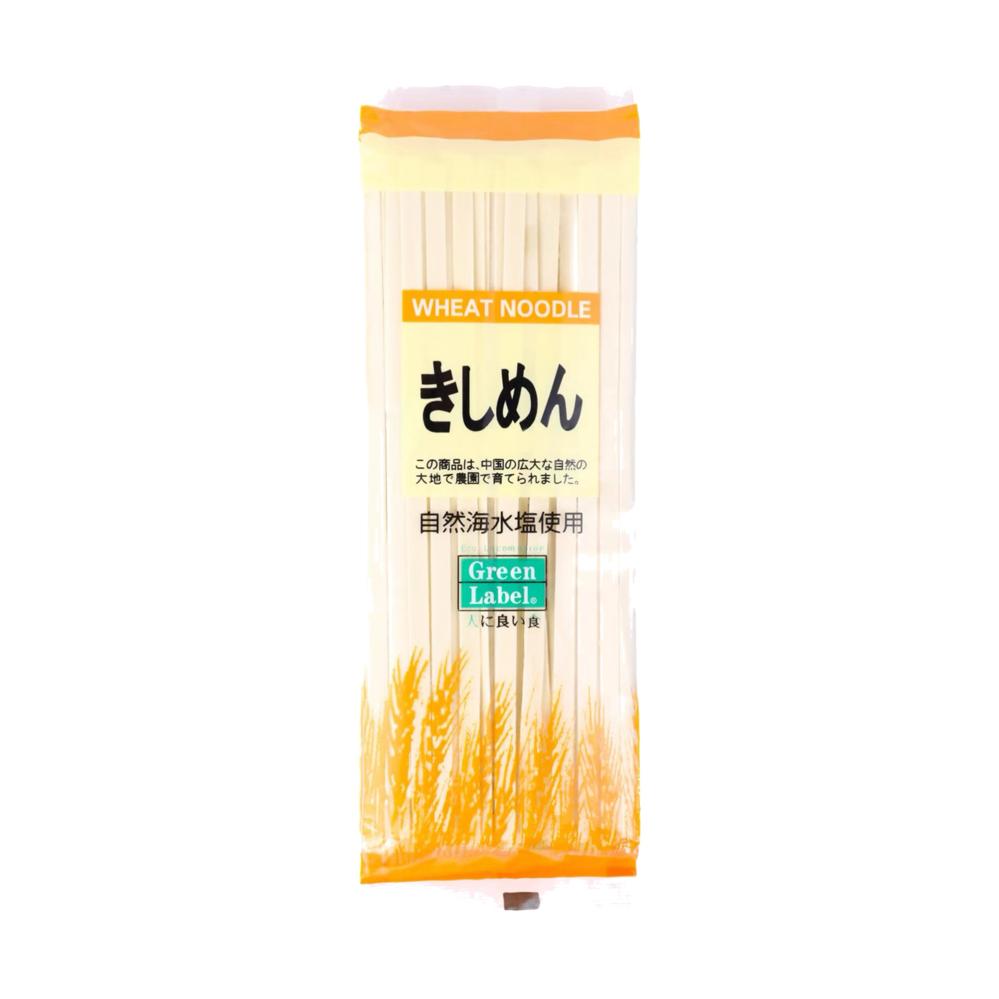 Green Label Wheat Kishimen Udon Noodles 300g