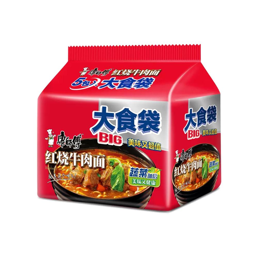 Master Kong Instant Noodles (Braised Beef) Multi-Pack 5x145g