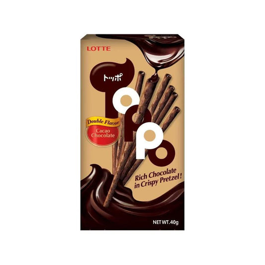 Lotte Toppo (Cocoa Chocolate) 40g