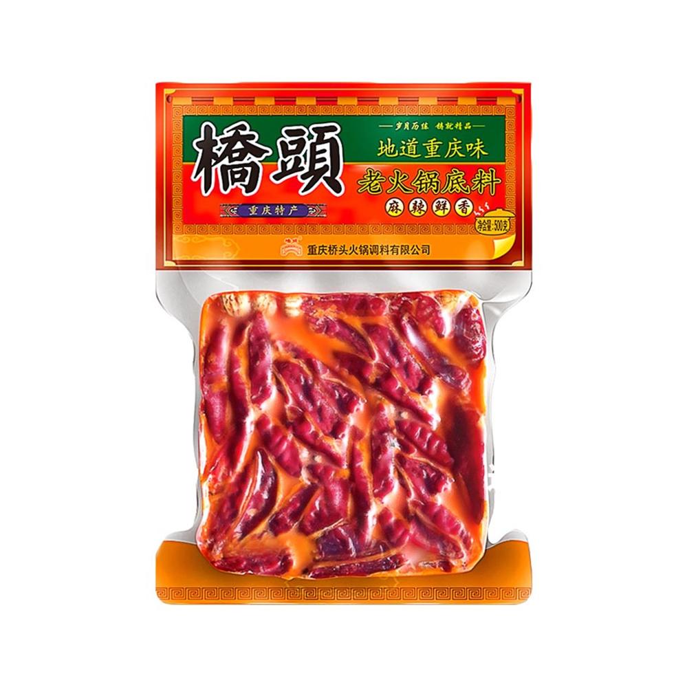 Qiaotou Spicy Hotpot Broth Base 500g