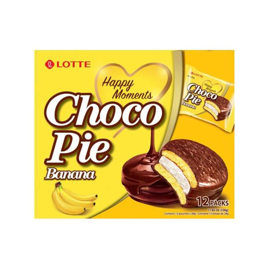 Lotte Choco Pie (Banana) 336g