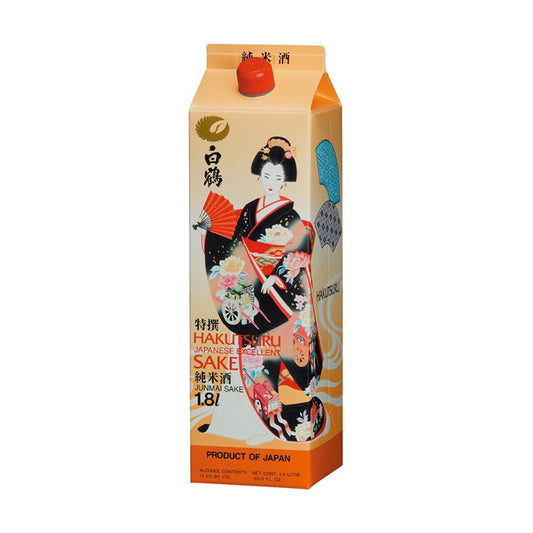 Hakutsuru Tokusen Excellent Junmai Sake 15% Alc. 1800ml
