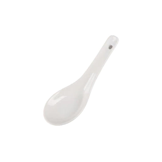 White Ceramic Spoon (12.5cm)