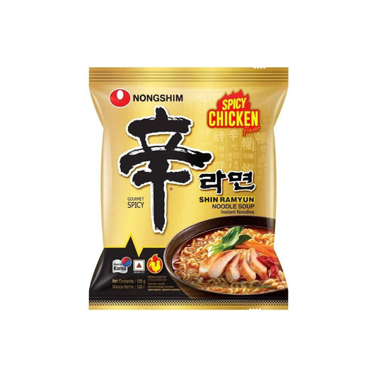 Nongshim Shin Ramyun Noodle Soup (Spicy Chicken) 120g