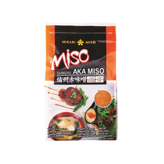 Hikari Miso Shinshu Aka Miso (Red) 400g