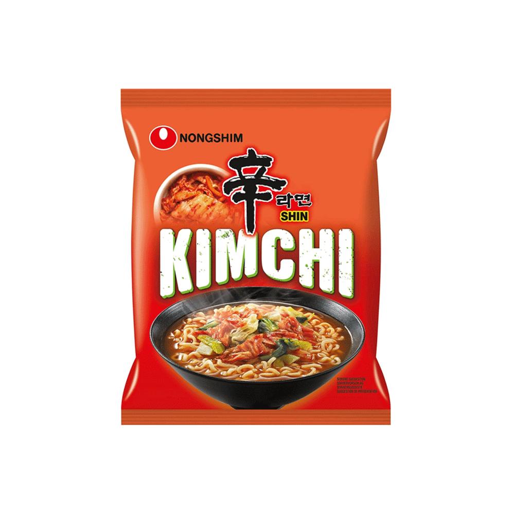 Nongshim Shin Ramyun Noodle Soup (Kimchi) 120g