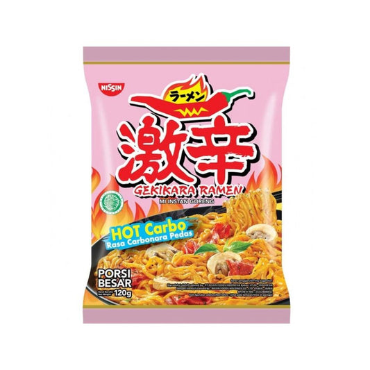 Nissin Gekikara Spicy Ramen (Hot Carbonara) 120g