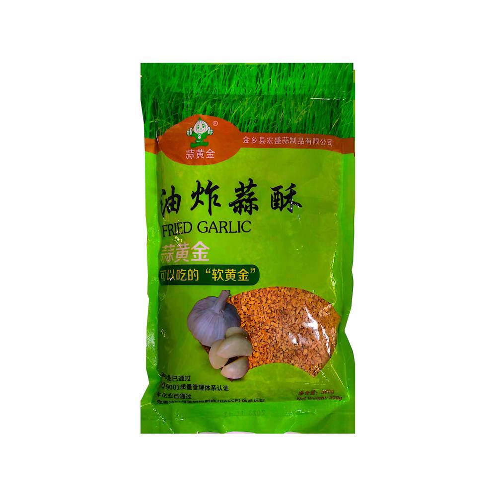 Suan Huang Jin Fried Garlic 500g