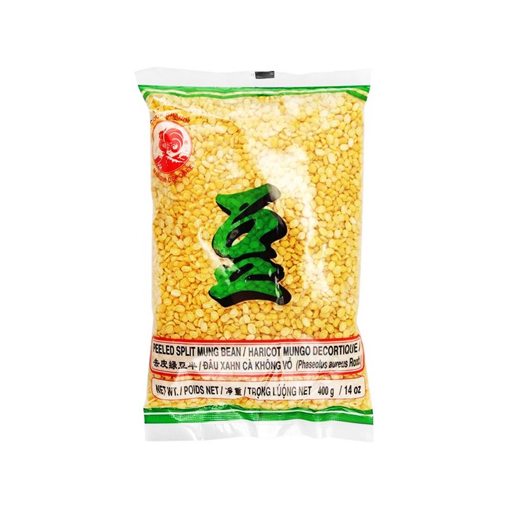 Cock Brand Peeled Split Mung Bean 400g