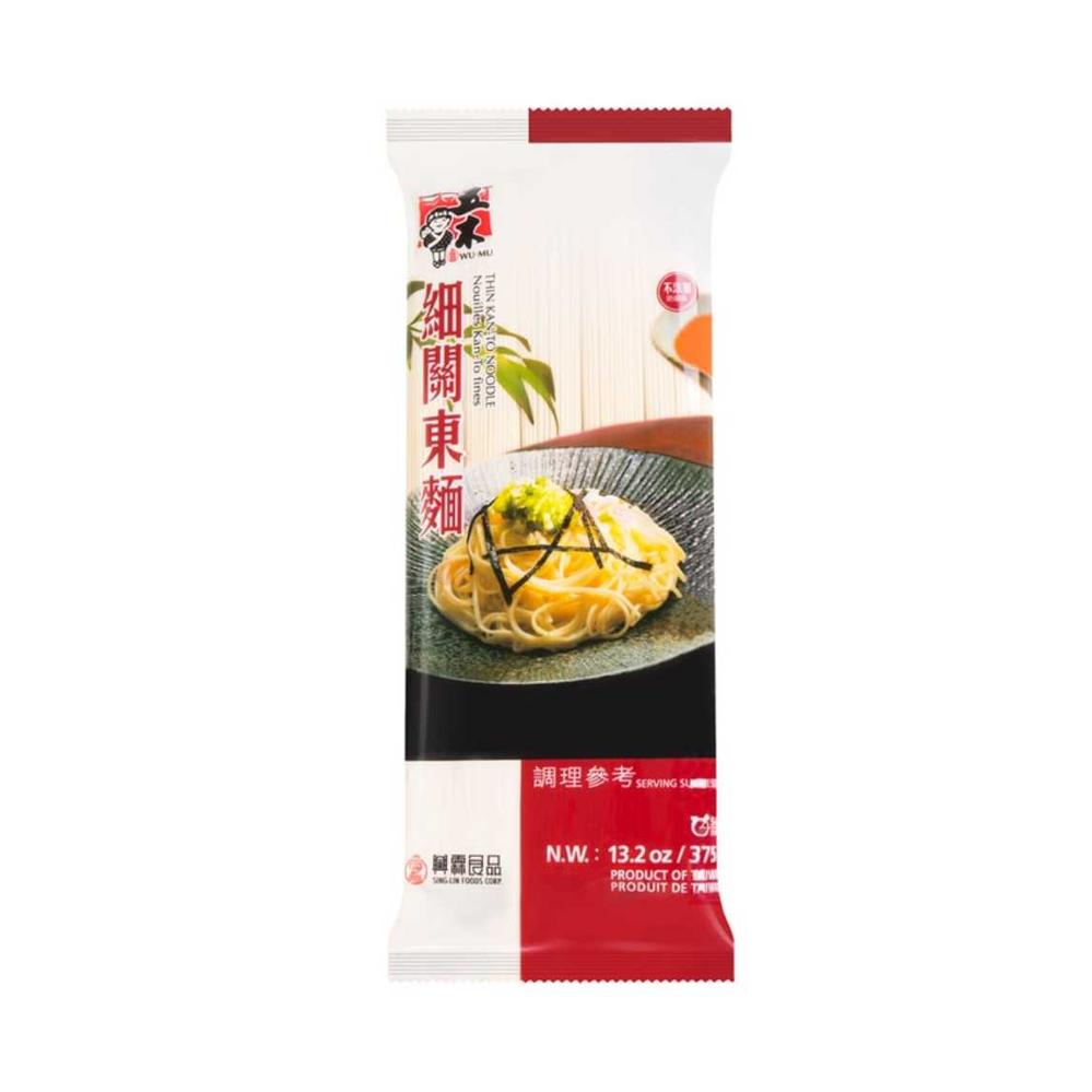 Wu-Mu Premium Thin Kanto-style Noodles 375g