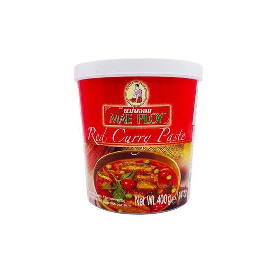 Mae Ploy Thai Red Curry Paste 400g