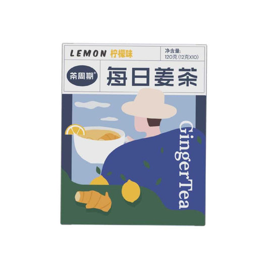 Teacycle Instant Ginger Tea Lemon Flavor 10x12g
